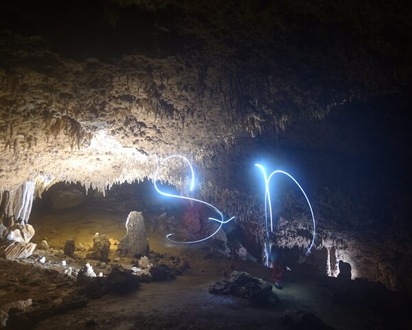 今日の沖永良部島の洞窟